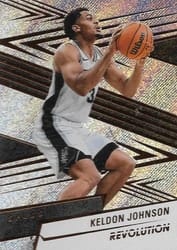 2024-25 Panini Revolution Base Set Keldon Johnson #7 card