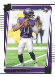 2021 Clearly Donruss Base Set Kellen Mond #57 card