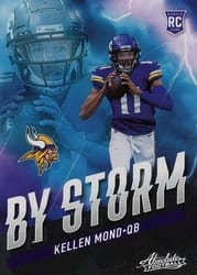 2021 Panini Absolute By Storm Kellen Mond #18 card