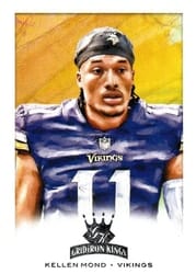 2021 Panini Chronicles Gridiron Kings Kellen Mond #GK-6 card