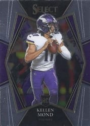 2021 Panini Select Base Set Kellen Mond #164 card