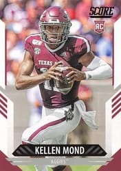 2021 Score Base Set Kellen Mond #308 card