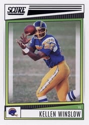2022 Score Base Set Kellen Winslow #141 card