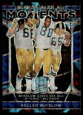 2024 Panini Spectra Spectracular Moments Kellen Winslow #SM-KW card