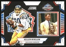 2025 Score Men of Canton Kellen Winslow #16 card