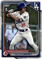 2024 Bowman Draft Base Set Kellon Lindsey #BD-24 card