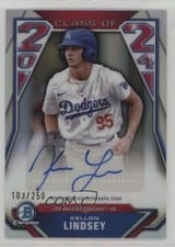 2024 Bowman Draft Class of 2024 Autographs Kellon Lindsey #C24-KL card