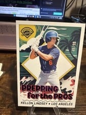 2024 Panini Prospect Edition Prepping for the Pros Kellon Lindsey #14 card