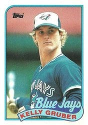 1989 Topps Base Set Kelly Gruber #29 card