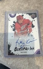 2025-26 Upper Deck Detroit Red Wings Centennial Octopus Ink Kelly Kisio #OI-KK card