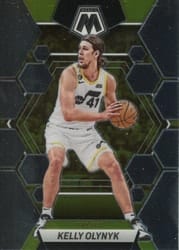 2022-23 Panini Mosaic Base Set Kelly Olynyk #62 card