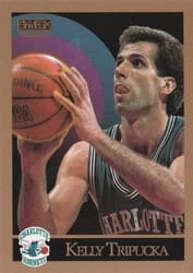 1990-91 SkyBox Base Set Kelly Tripucka #35 card