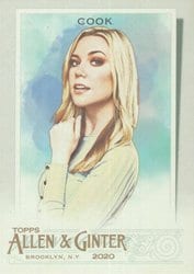 2020 Topps Allen & Ginter Base Set Kelsey Cook #182 card