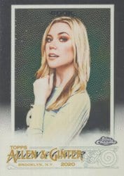 2020 Topps Allen & Ginter Chrome Base Set Kelsey Cook #182 card