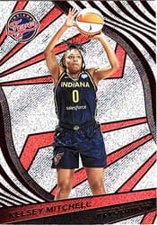 2022 Panini Revolution WNBA Base Set Kelsey Mitchell #61 card