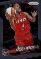 2025 Panini Prizm WNBA Base Set Kelsey Mitchell #35 card