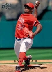 2008 Upper Deck Base Set Kelvim Escobar #2 card