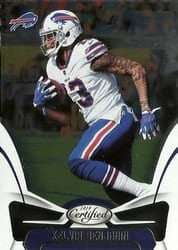 2018 Panini Certified Base Set Kelvin Benjamin #12 card