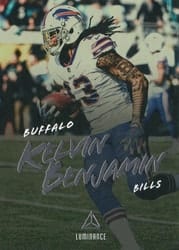 2018 Panini Luminance Base Set Kelvin Benjamin #12 card