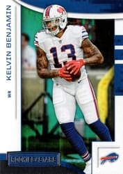 2018 Panini Rookies & Stars Base Set Kelvin Benjamin #15 card
