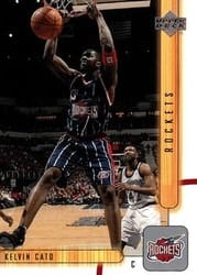 2001-02 Upper Deck Base Set Kelvin Cato #284 card