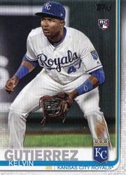 2019 Topps Update Base Set Kelvin Gutierrez #US116 card