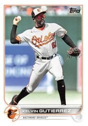 2022 Topps Update Base Set Kelvin Gutierrez #US319 card