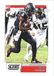2019 Score Base Set Kelvin Harmon #380 card