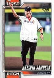 2026 Topps First Pitch Kelvin Sampson #FP-2 card