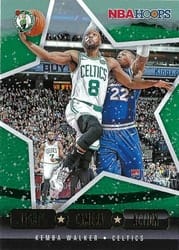 2020-21 Hoops Winter Lights Camera Action Kemba Walker #10 card