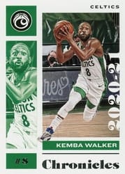 2020-21 Panini Chronicles Base Set Kemba Walker #29 card