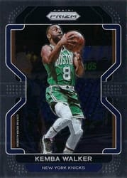 2021-22 Panini Prizm Base Set Kemba Walker #122 card
