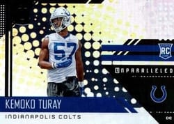 2018 Panini Unparalleled Base Set Kemoko Turay #247 card