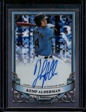 2024 Bowman Sterling Prospect Autographs Kemp Alderman #PA-KA card
