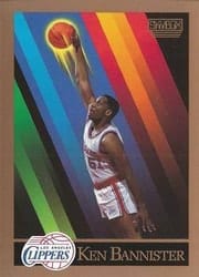 1990-91 SkyBox Base Set Ken Bannister #390 card
