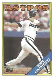 1988 Topps Base Set Ken Caminiti #64 card