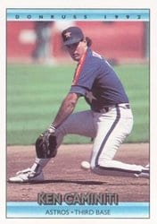 1992 Donruss Base Set Ken Caminiti #66 card