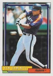 1992 Topps Base Set Ken Caminiti #740 card