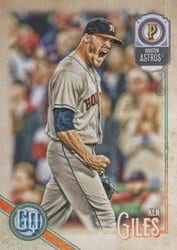 2018 Topps Gypsy Queen Base Set Ken Giles #71 card