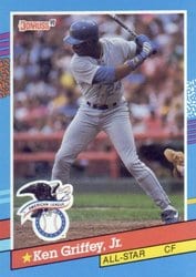 1991 Donruss Base Set Ken Griffey Jr. #49 card