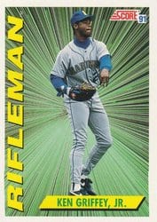 1991 Score Base Set Ken Griffey, Jr. #697 card