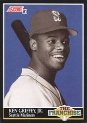 1991 Score Base Set Ken Griffey, Jr. #858 card