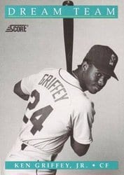 1991 Score Base Set Ken Griffey, Jr. #892 card