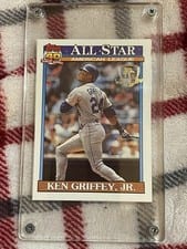 1991 Topps Desert Shield Ken Griffey Jr. #392 card