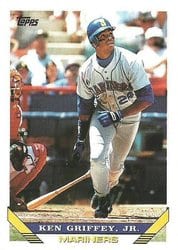 1993 Topps Base Set Ken Griffey, Jr. #179 card