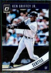 2018 Donruss Optic Base Set Ken Griffey Jr. #141 card