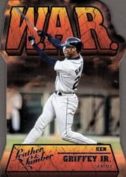 2019 Panini Leather & Lumber W.A.R. Ken Griffey Jr. #WAR-6 card