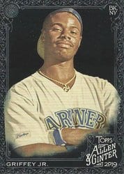 2019 Topps Allen & Ginter X Base Set Ken Griffey Jr. #100 card