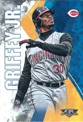 2019 Topps Fire Base Set Ken Griffey Jr. #38 card