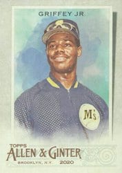 2020 Topps Allen & Ginter Base Set Ken Griffey Jr. #17 card